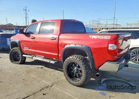 2014 Toyota Tundra Crewmax Sr5 из США, поврежденный, VIN 5TFDY5F10EX372296